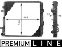 MAHLE CR671000P - Radiador, refrigeración del motor - BEHR *** PREMIUM LINE ***