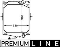 MAHLE CR756000P - Radiador, refrigeración del motor - BEHR *** PREMIUM LINE ***