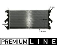 MAHLE CR887000P - Radiador, refrigeración del motor - BEHR *** PREMIUM LINE ***