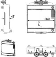 MAHLE CR923000P - Radiador, refrigeración del motor - BEHR *** PREMIUM LINE ***