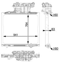 MAHLE CR2336000P - Radiador, refrigeración del motor - BEHR *** PREMIUM LINE ***