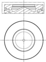 FAI AutoParts PK205050 - Pistón