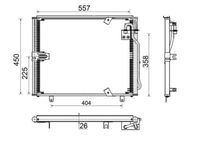 MAHLE AC148000S - Condensador, aire acondicionado - BEHR