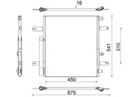 MAHLE AC853000S - Condensador, aire acondicionado - BEHR