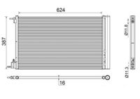 MAHLE AC552000S - Condensador, aire acondicionado - BEHR