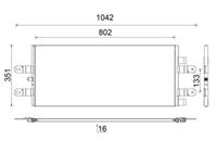 MAHLE AC854000S - Tipo radiador: Tubos refrigerantes paralelo<br>Longitud de red [mm]: 742<br>Ancho de red [mm]: 393<br>Profundidad de red [mm]: 16<br>Artículo complementario / información complementaria 2: sin secador<br>Artículo complementario/Información complementaria: con accesorios<br>long. de embalaje [cm]: 100,0<br>Peso neto [g]: 2400<br>h embalaje [cm]: 51,00<br>Ancho de embalaje [cm]: 7,50<br>