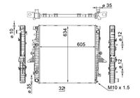 MAHLE CR1905000S - Radiador, refrigeración del motor - BEHR