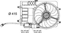 MAHLE CFF30000S - Ventilador, refrigeración del motor - BEHR