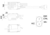 MAHLE ABR 79 000S - Regulador, ventilador habitáculo