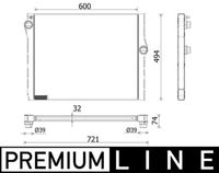 MAHLE CR2333000P - Radiador, refrigeración del motor - BEHR *** PREMIUM LINE ***