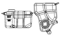 MAHLE CRT133000S - Depósito compensación, refrigerante - BEHR