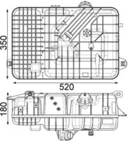 MAHLE CRT236000P - Depósito compensación, refrigerante - BEHR *** PREMIUM LINE ***