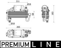 MAHLE AC960000P - Condensador, aire acondicionado - BEHR *** PREMIUM LINE ***