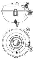 MAHLE CRT21000S - Propiedad química: sin silicatos<br>Artículo complementario / información complementaria 2: con sensor<br>Artículo complementario / información complementaria 2: sin tapa<br>