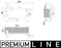 MAHLE CLC139000P - Radiador de aceite, transmisión automática - BEHR *** PREMIUM LINE ***