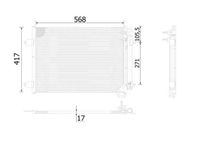 MAHLE AC734000S - año construcción desde: 12/2011<br>Tipo radiador: Tubos refrigerantes paralelo<br>Longitud de red [mm]: 560<br>Ancho de red [mm]: 440<br>Profundidad de red [mm]: 16<br>Artículo complementario / información complementaria 2: con secador<br>Ancho de embalaje [cm]: 12,00<br>Peso neto [g]: 2041<br>h embalaje [cm]: 62,00<br>long. de embalaje [cm]: 85,0<br>