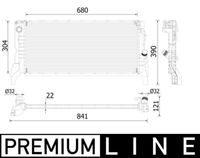 MAHLE CR2306000P - Radiador, refrigeración del motor - BEHR *** PREMIUM LINE ***