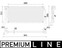 MAHLE CR2312000P - Radiador, refrigeración del motor - BEHR *** PREMIUM LINE ***