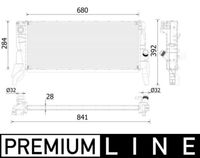 MAHLE CR2313000P - Radiador, refrigeración del motor - BEHR *** PREMIUM LINE ***