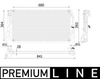 MAHLE CR2314000P - Radiador, refrigeración del motor - BEHR *** PREMIUM LINE ***