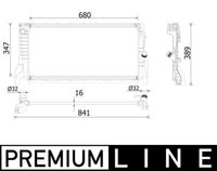 MAHLE CR2317000P - Radiador, refrigeración del motor - BEHR *** PREMIUM LINE ***