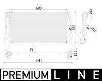 MAHLE CR2321000P - Radiador, refrigeración del motor - BEHR *** PREMIUM LINE ***