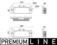 MAHLE CLC222000P - Radiador de aceite, transmisión automática - BEHR *** PREMIUM LINE ***