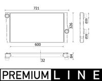 MAHLE CR957000P - Tipo radiador: Aletas refrigeración soldadas<br>Longitud de red [mm]: 600<br>Ancho de red [mm]: 326<br>Profundidad de red [mm]: 32<br>Material depósitos de agua (radiador): Plástico<br>Se requiere adicionalmente artículo Nº: BMW 1153 1 439 134<br>Artículo complementario / información complementaria 2: sin tapones<br>Fabricante: produced by MAHLE<br>Ancho de embalaje [cm]: 10,00<br>Peso neto [g]: 2880<br>h embalaje [cm]: 39,50<br>long. de embalaje [cm]: 75,0<br>