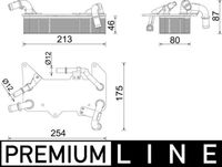 MAHLE CLC287000P - Radiador de aceite, transmisión automática - BEHR *** PREMIUM LINE ***