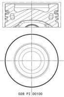 FAI AutoParts PK1050 - Pistón