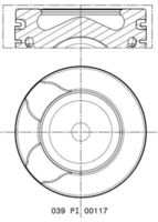 FAI AutoParts PK6000 - Pistón