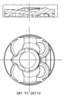 FAI AutoParts PK67050 - Pistón