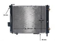 MAHLE CR257000S - Radiador, refrigeración del motor - BEHR