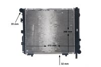 MAHLE CR275000S - Radiador, refrigeración del motor - BEHR