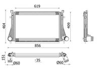 MAHLE CI667000P - Radiador de aire de admisión - BEHR *** PREMIUM LINE ***