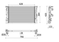 MAHLE CR2696000P - Radiador, refrigeración del motor - BEHR *** PREMIUM LINE ***