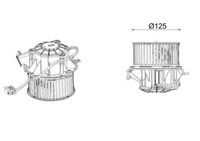 MAGNETI MARELLI MTE741AX - Ventilador habitáculo