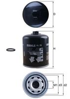 MAHLE AL14 - Espesor [mm]: 178<br>Diámetro interior [mm]: 110<br>Diámetro exterior [mm]: 137<br>Tamaño de rosca interior: G1 1/4"<br>Tipo de rosca: con rosca derecha<br>Color: plata<br>Peso [kg]: 2,940<br>Artículo complementario / información complementaria 2: con junta tórica<br>Artículo complementario / información complementaria 2: con separador de aceite integrado<br>