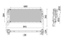 MAHLE CR2642000P - Radiador, refrigeración del motor - BEHR *** PREMIUM LINE ***