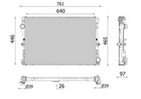 EACLIMA 31R50109 - Radiador, refrigeración del motor