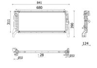 MAHLE CR2312000P - Radiador, refrigeración del motor - BEHR *** PREMIUM LINE ***