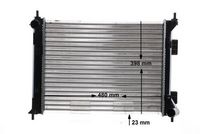 MAHLE CR2108000S - Radiador, refrigeración del motor - BEHR