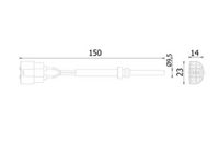 FEBI BILSTEIN 35357 - Sensor, nivel del refrigerante