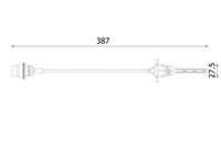 FEBI BILSTEIN 39897 - Sensor, nivel del refrigerante