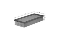 MAHLE LX 492 - Filtro de aire