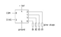 ERA 661363 - Unidad de control, tiempo de incandescencia