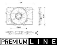 MAHLE LX946 - Filtro de aire