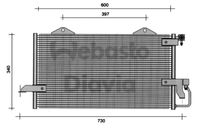 WEBASTO 82D0225010B - Condensador, aire acondicionado