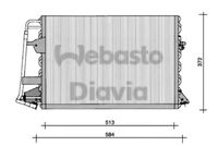 WEBASTO 82D0225099A - Condensador, aire acondicionado