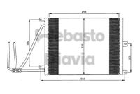 WEBASTO 82D0225105A - Malla radiador: 610 x 250 x 20 mm<br>Peso [kg]: 4<br>